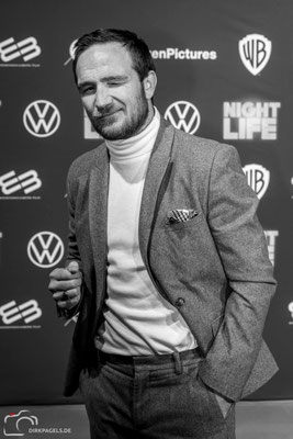 Frederick Lau bei der Filmpremiere Nightlife am 04.02.2020 im Berliner Zoo Palast, Foto: Dirk Pagels, Fotograf in Teltow, Kleinmachnow, Stahnsdorf, Potsdam, Berlin, Bundes- Weltweit