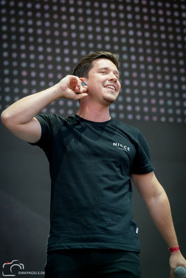 Nico Santos bei Stars for Free 2018 in der Wuhlheide Berlin, Foto: Dirk Pagels, Fotograf in Teltow, Kleinmachnow, Stahnsdorf, Potsdam, Berlin, Bundes- Weltweit