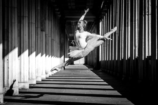 Ballett Shooting mit Emmi, Museumsinsel Berlin, Juli 2022, Foto: Dirk Pagels, Teltow