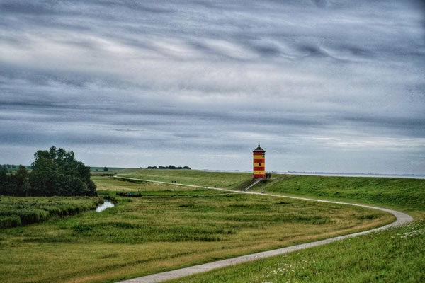 Der Otto Leuchtturm in Pilsum, Nordsee 2020, Foto: Dirk Pagels, Fotograf in Teltow, Kleinmachnow, Stahnsdorf, Potsdam, Berlin, Bundes- Weltweit