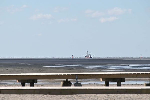 St. Peter Ording Corona Krise, Corona Virus, leerer Strand, Pandemie, März 2020, Zweitwohnung, Tourismus, Nordsee, Nordfriesland, Eiderstedt