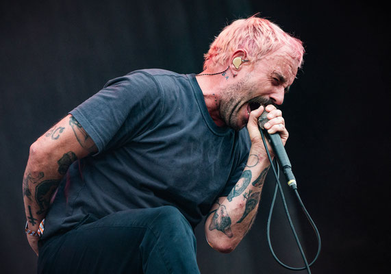 Joseph Talbot, Idles, Lido Sounds, Linz, Austria, June 2024
