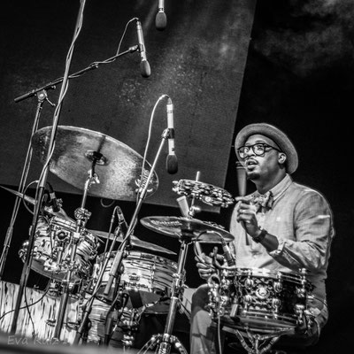 Emanuel Harrold, Gregory Porter, Eisenstadt, Austria, June 2018