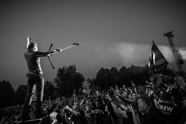 Campino, Die Toten Hosen, Lido Sounds, Linz, Austria, June 2023