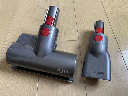 布団用と車内などの掃除用