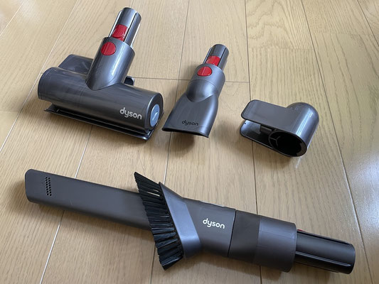 付属品の着脱も簡単