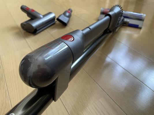 よく使う付属品を取り付けておく