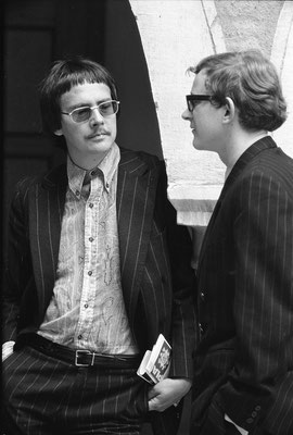 Peter Handke und Gert Jonke bei den Profilen im St. Veit a.d. Glan 1967