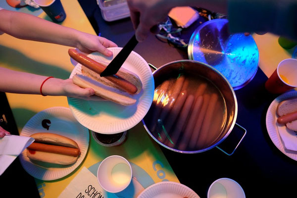 hot dog-kindergeburtstag-selbst gemacht