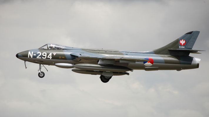 HAWKER HUNTER F.6A/N-294 built in 1956 for the Royal Air Force.
