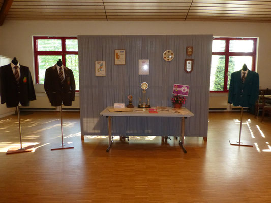 Kleine Ausstellung im Vereinsheim