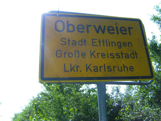 Maischerz. Aus Bruchhausen wurde, über Nacht, Oberweier und umgekehrt.
