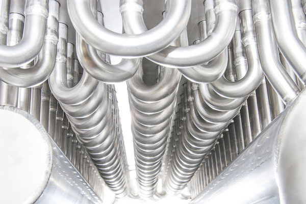 Headers and Tube Bends of Anytherm Heat Exchanger Element