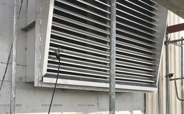 Installation of Air Intake Unit