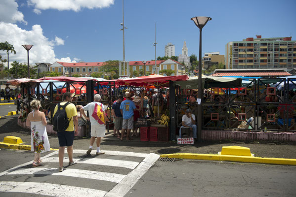Mercado, Pointe-à-Pitre © Davenport, Comité du Tourisme des Îles de la Guadeloupe CTIG