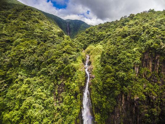 Cascatas Chutes du Carbet © Aurélien Brusini, 2016, Comité du Tourisme des Îles de la Guadeloupe CTIG