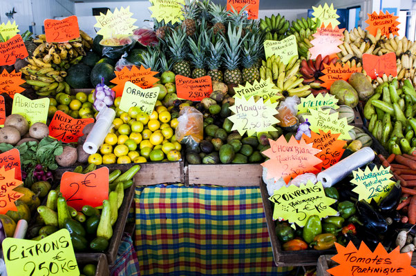 Tropical fruits © F. Smith, Comité Martiniquais du Tourisme CMT 