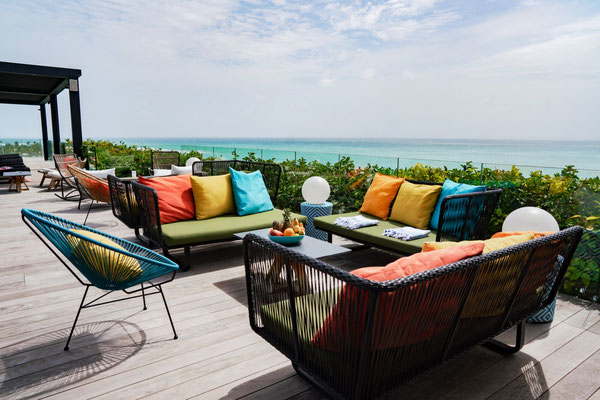 Espace Cocoonique, Bar de la Mer, Hôtel Toubana & Spa, Sainte-Anne © Les hôtels et les Îles