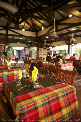Restaurant le poisson rouge, Tendacayou & Spa, Ecolodge, Deshaies © Davenport, 2013, Comité du Tourisme des Îles de la Guadeloupe CTIG 