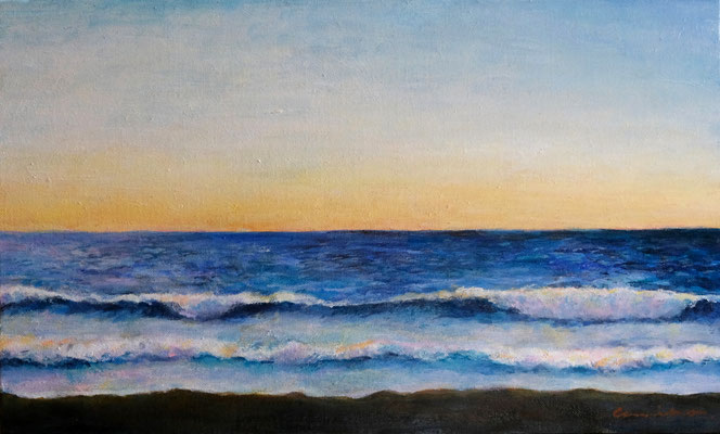 1月1日　/  Oil Painting   455×273mm   2023