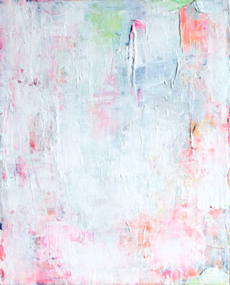 Mariage de l’abstraction  /  Acrylic  Painting  273×220mm   2023