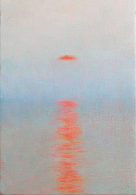 le lever du soleil. /   Oil Painting    227×158  2020