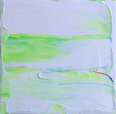 time　/  Acrylic  Painting   100×100mm   2025