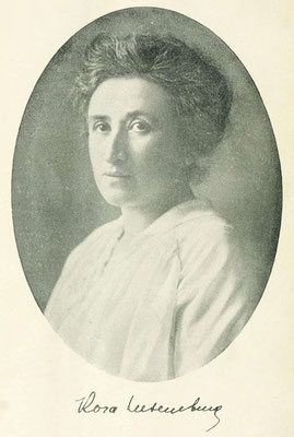 Portrait Rosa Luxemburg.