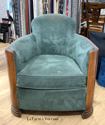 Fauteuil Art Déco avant réfection