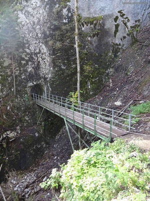 Brücken und Tunnel - Gorges de la Jogne