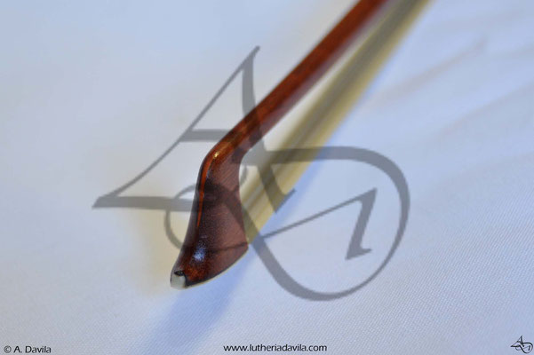 Repair tip break and assembly of the violin bow.