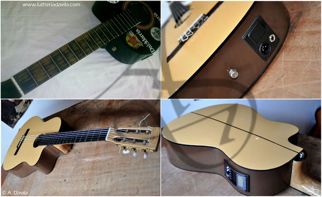 Personalize a guitarra.