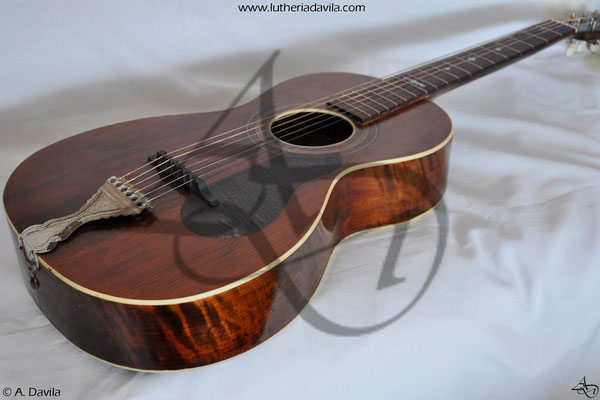 Restauração de guitarra Carlson Levin de 1930