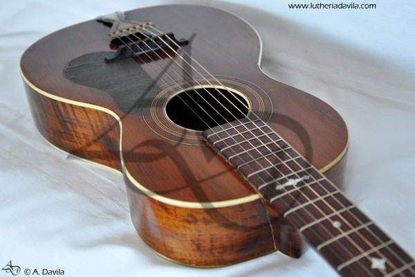 Restauración guitarra Carlson Levin de 1930