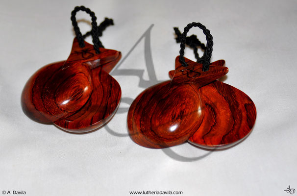 Castagnettes Cocobolo.