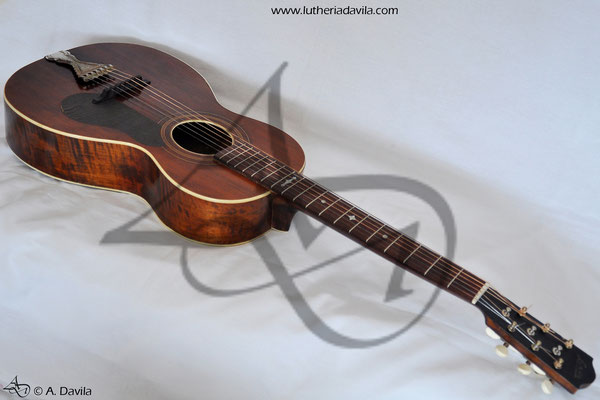 Restauración guitarra Carlson Levin de 1930