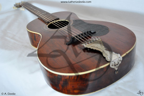 Restauración guitarra Carlson Levin de 1930