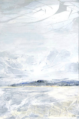 Auf dem Mönchsgut.  Acryl. 60 x 40 cm. 2022.  >450 € gerahm