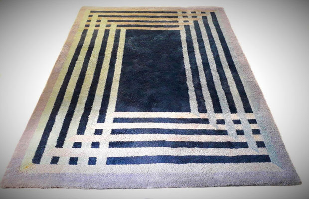 SOON AVAILABLE - Customised Rabat Berber Rug, Morocco, 1985