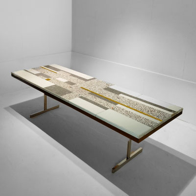 Berthold Müller Werkstätten Örlinghausen, Mosaic Table, Germany, 1960s - PN.Modern pnmodern.com