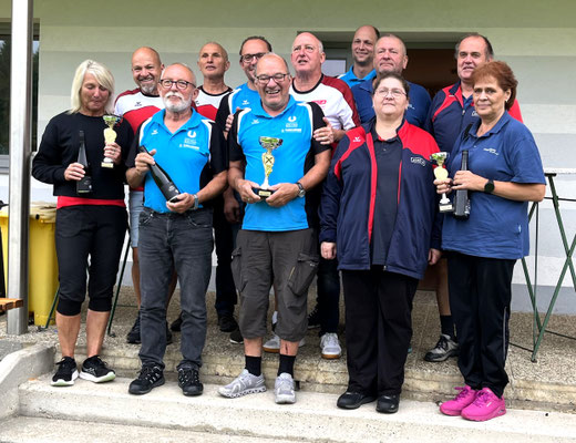 Siegerbild Vormittag - 1. bis 3. Platz