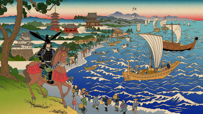 三重今昔物語　イオンモール大型ビジョン