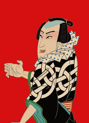 大工　男梅サワー広告用イラスト