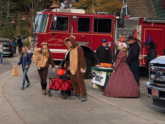 ...even the Fire Fighters were celebrating...