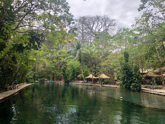 ...which was so clear and very refreshing to swim in