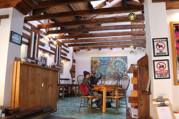On our second day in San Cristobal we got up early and went for Breakfast in a very exquisite Café before we..