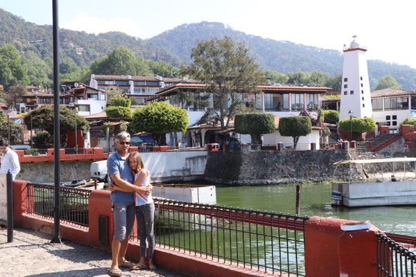 We arrived in Valle de Bravo after an whole days journey which was distance wise just 550km