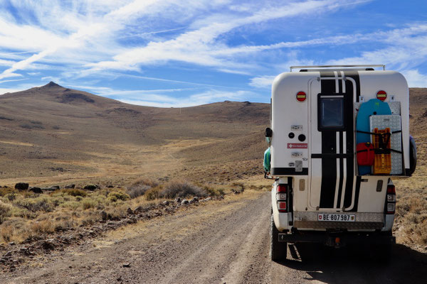 On the way to Bodie Ghost Town..