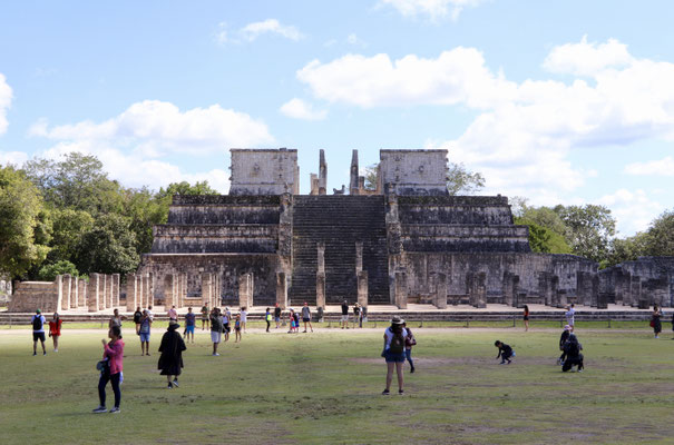..most of Chichen Itza was rebuilt in the last few decades
