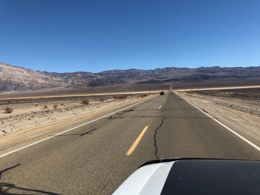 ...driving through Death Valley